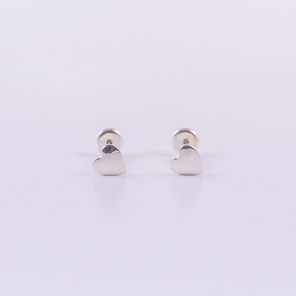 ABRIDORES PREMIUM DE PLATA 925 CORAZON -ABL208 - Imagen 2