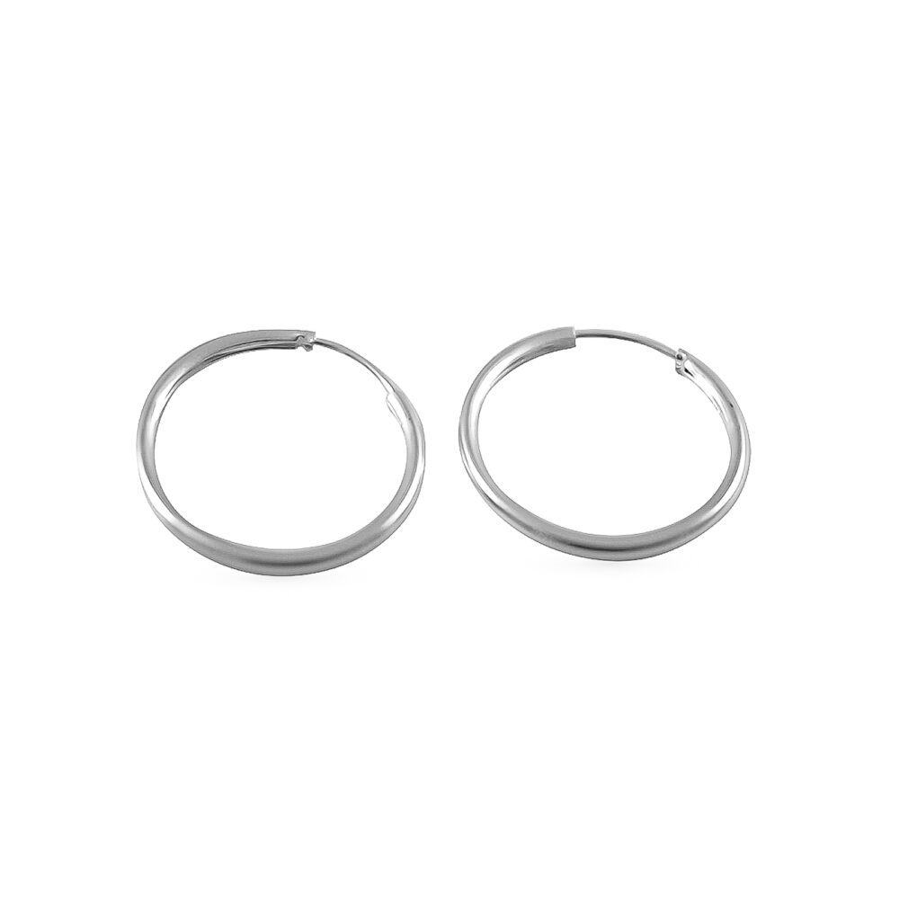 AROS DE PLATA 925 ARGOLLA 20MM - ARC304