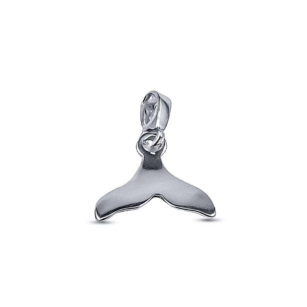 DIJE DE PLATA 925 COLA SIRENA DE MAR -D0620