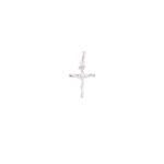 D2120 - DIJE PLATA 925 CRUZ CON JESUS FINA