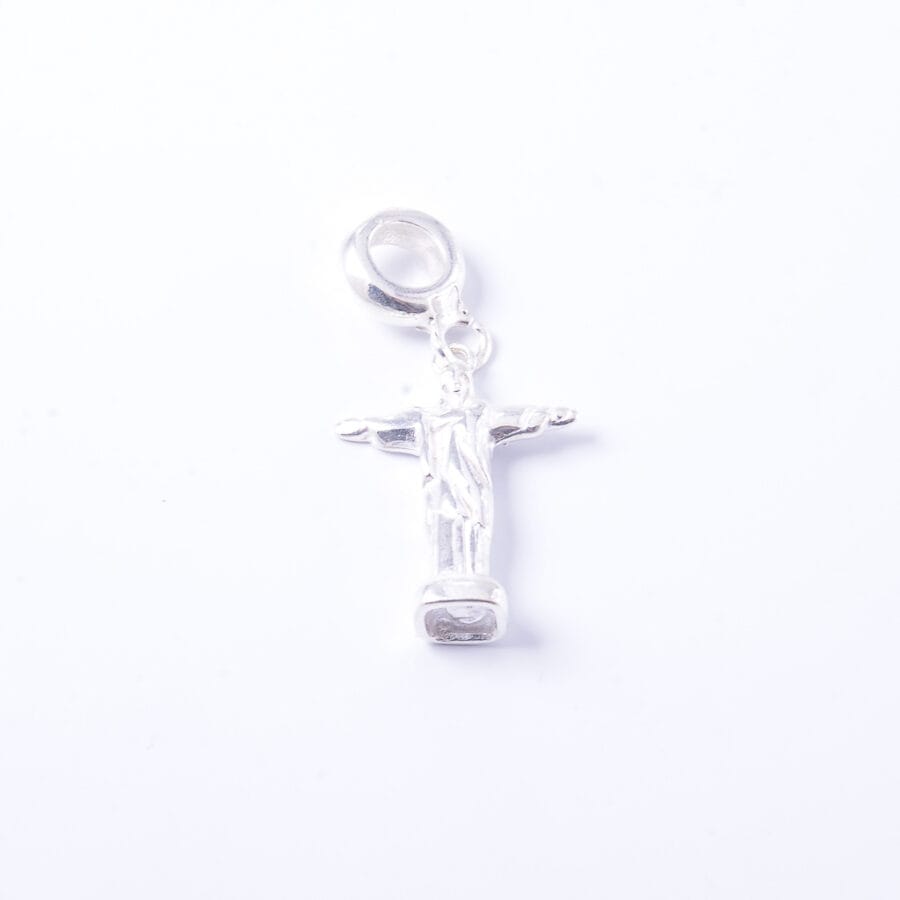 D2123 - DIJE DE PLATA 925 DONA CRISTO REDENTOR - Imagen 2