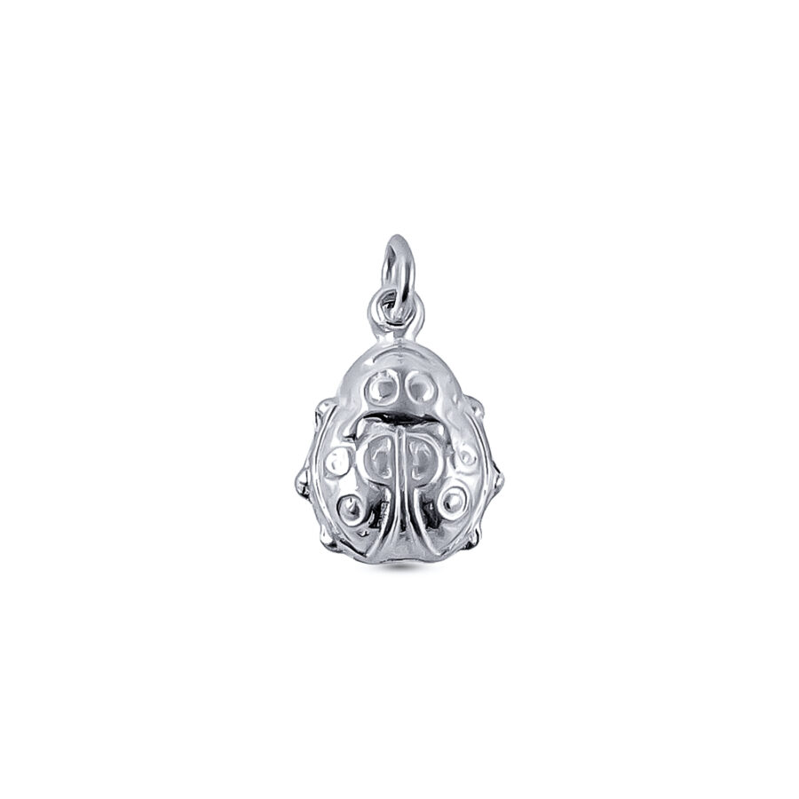 DIJE DE PLATA 925 MARIQUITA DE SAN ANTONIO CON RELIEVE-D2433
