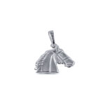 DIJE DE PLATA 925 CABEZA DE CABALLO PEQUEÑA - D245 - Imagen 2