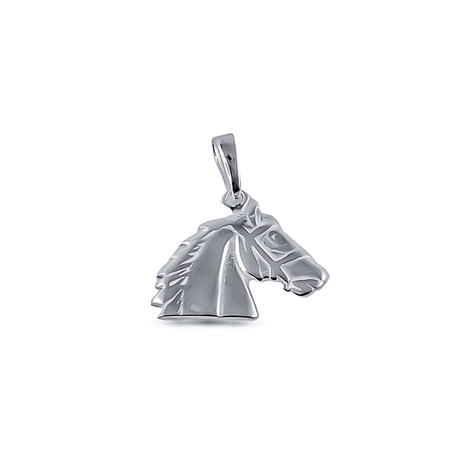 DIJE DE PLATA 925 CABEZA DE CABALLO PEQUEÑA - D245 - Imagen 2