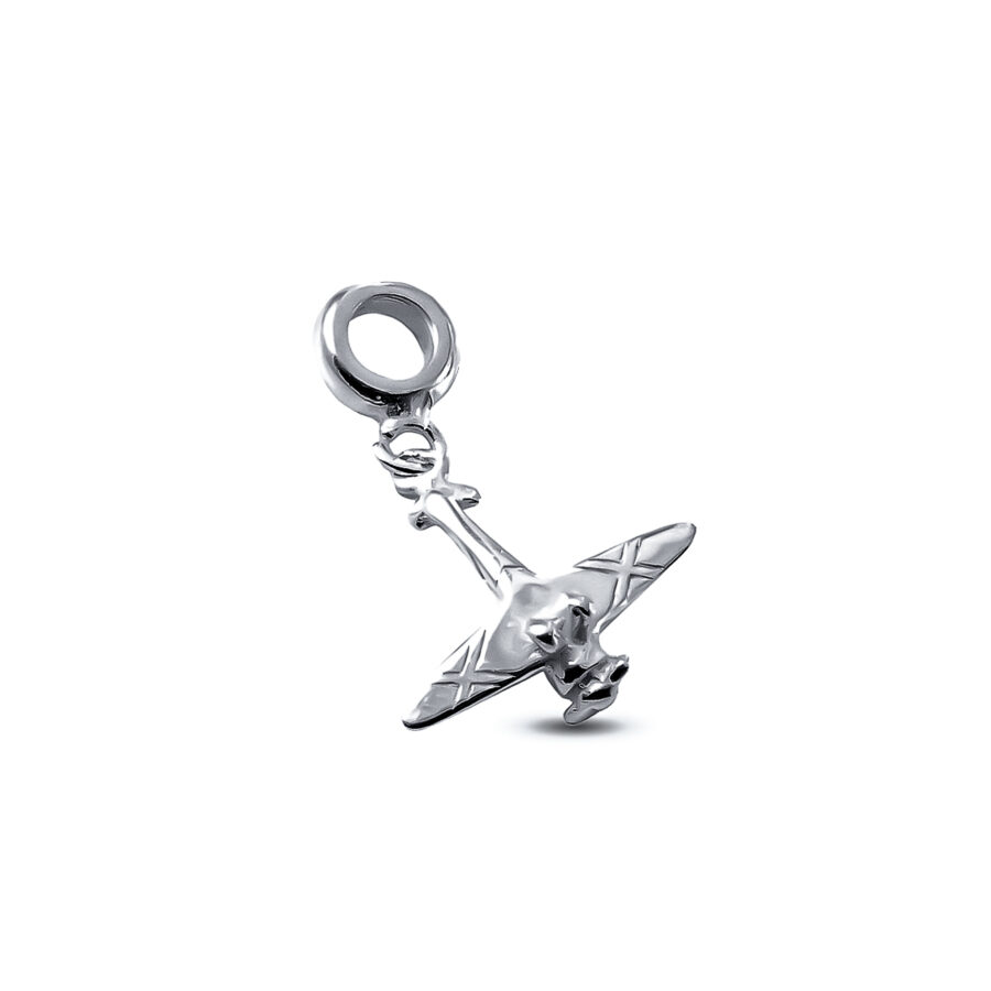 DIJE PLATA 925 DONA AVIONETA - D2464 - Imagen 2