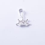 D2491 - DIJE DE PLATA 925 CORONA CON ZIRCONIA PEQUEÑO - Imagen 2