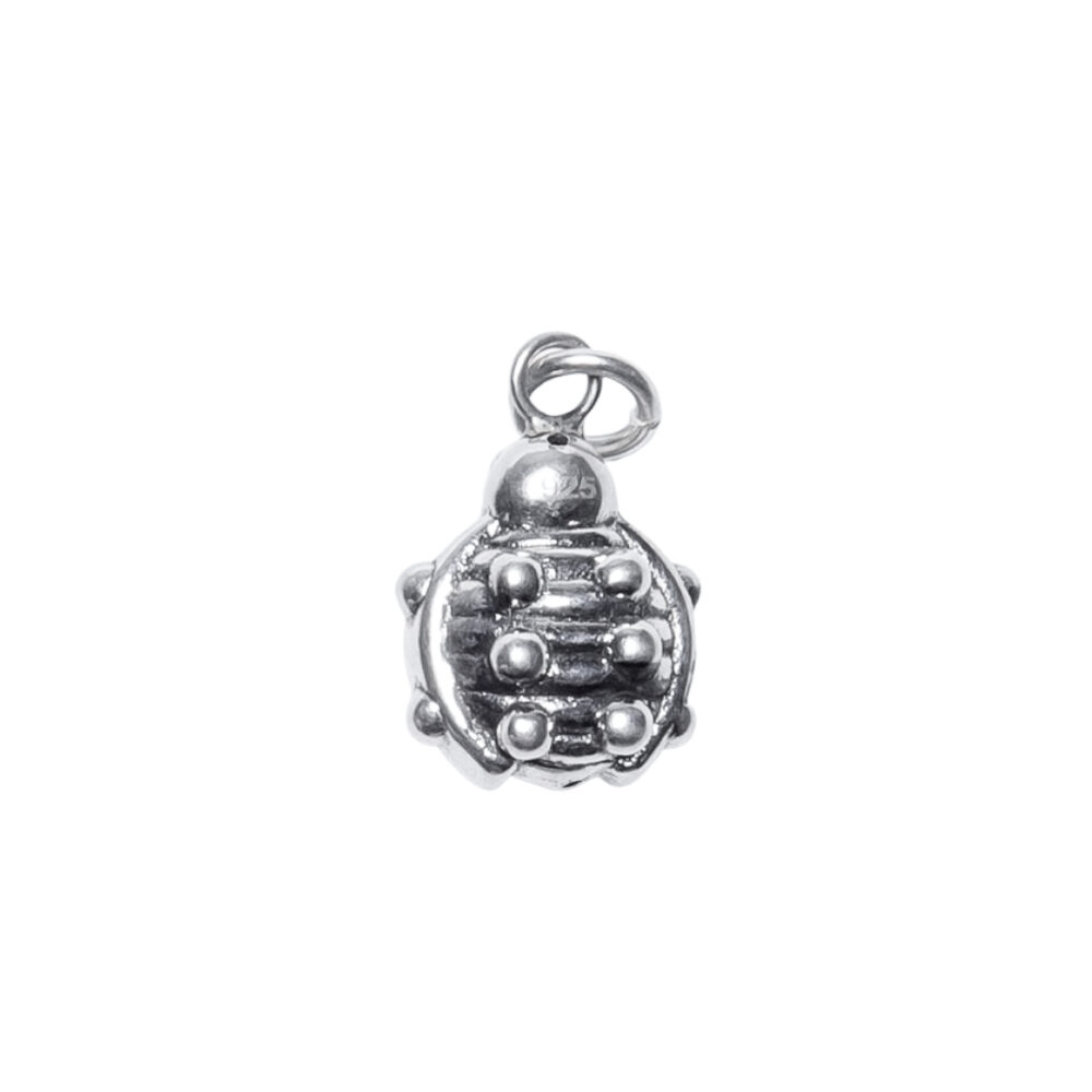 DIJE DE PLATA 925 INFLADO VAQUITA DE SAN ANTONIO CHICA - Imagen 2