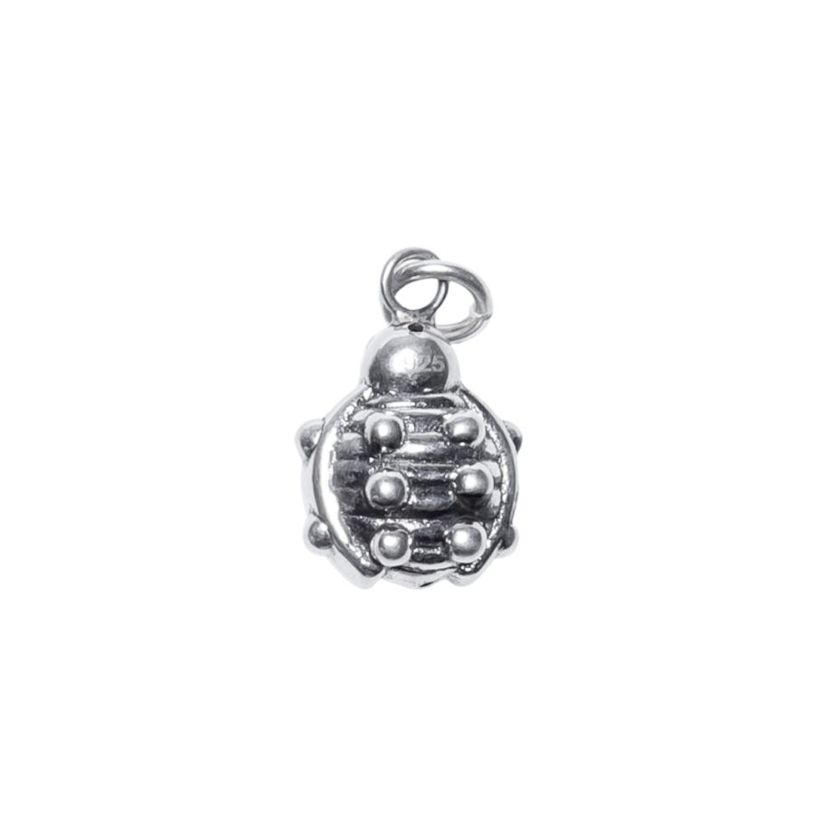 DIJE DE PLATA 925 INFLADO VAQUITA DE SAN ANTONIO CHICA - Imagen 2