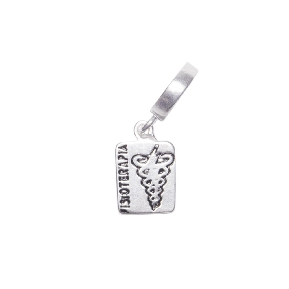 DIJE DE PLATA 925 RECTANGULAR FISIOTERAPIA - D2688