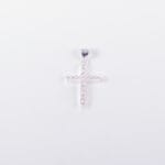 D2900A - DIJE PLATA 925 CRUZ DE ZIRCONIA - Imagen 2