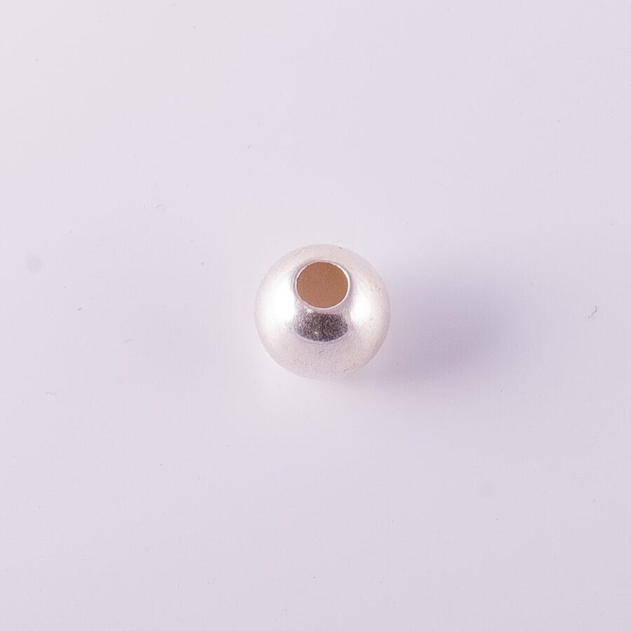 D2950A - DIJE DE PLATA 925 BOLITA PASANTE GRANDE - Imagen 2