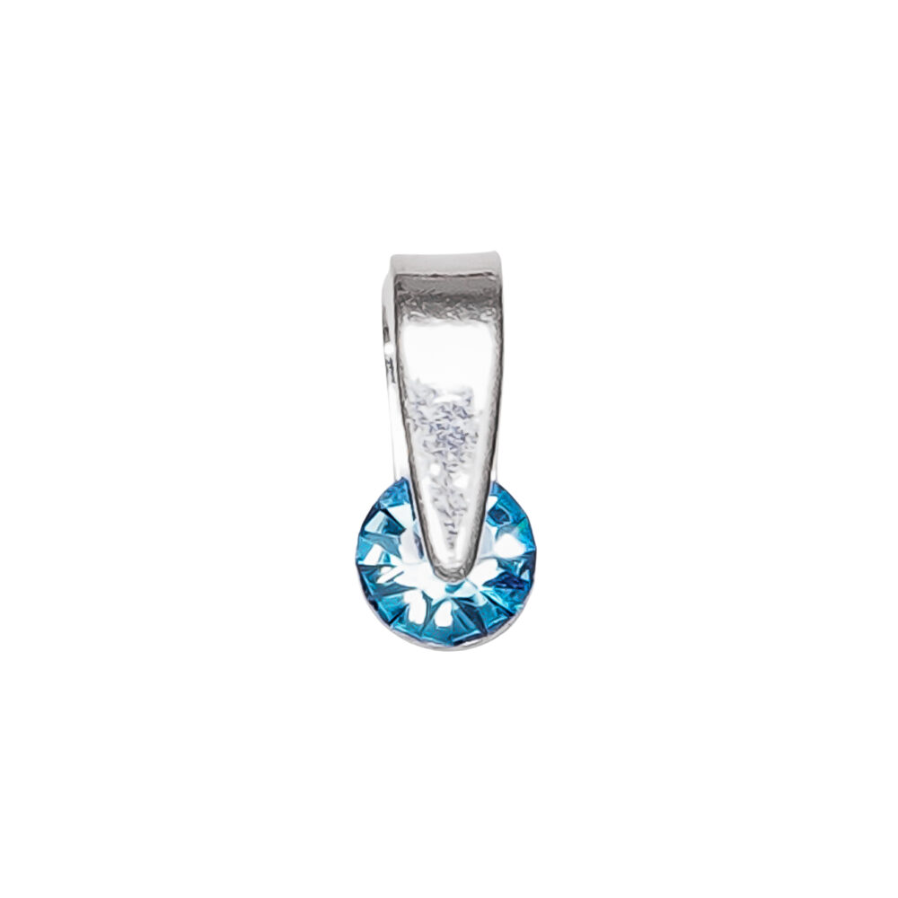 DIJE DE PLATA 925 ZIRCONIA RODANTE COLORES VARIOS - DIJ72A - Imagen 4