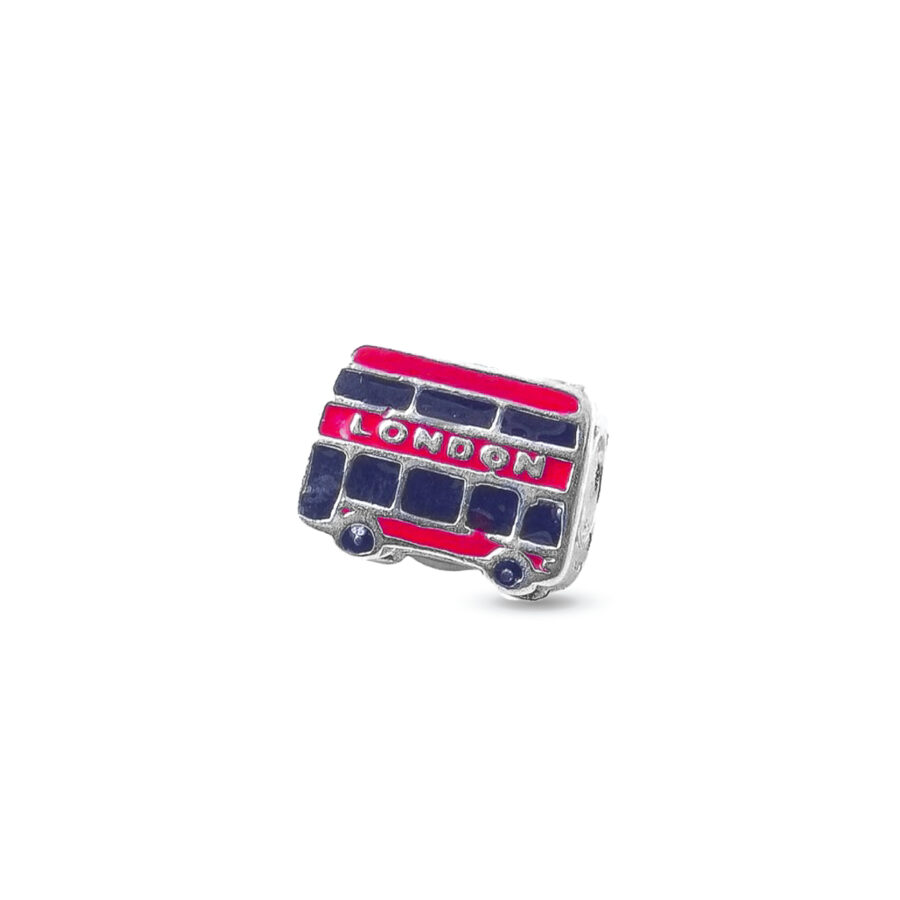 DIJE DE PLATA 925 PASANTE COLECTIVO LONDON - PP0449R