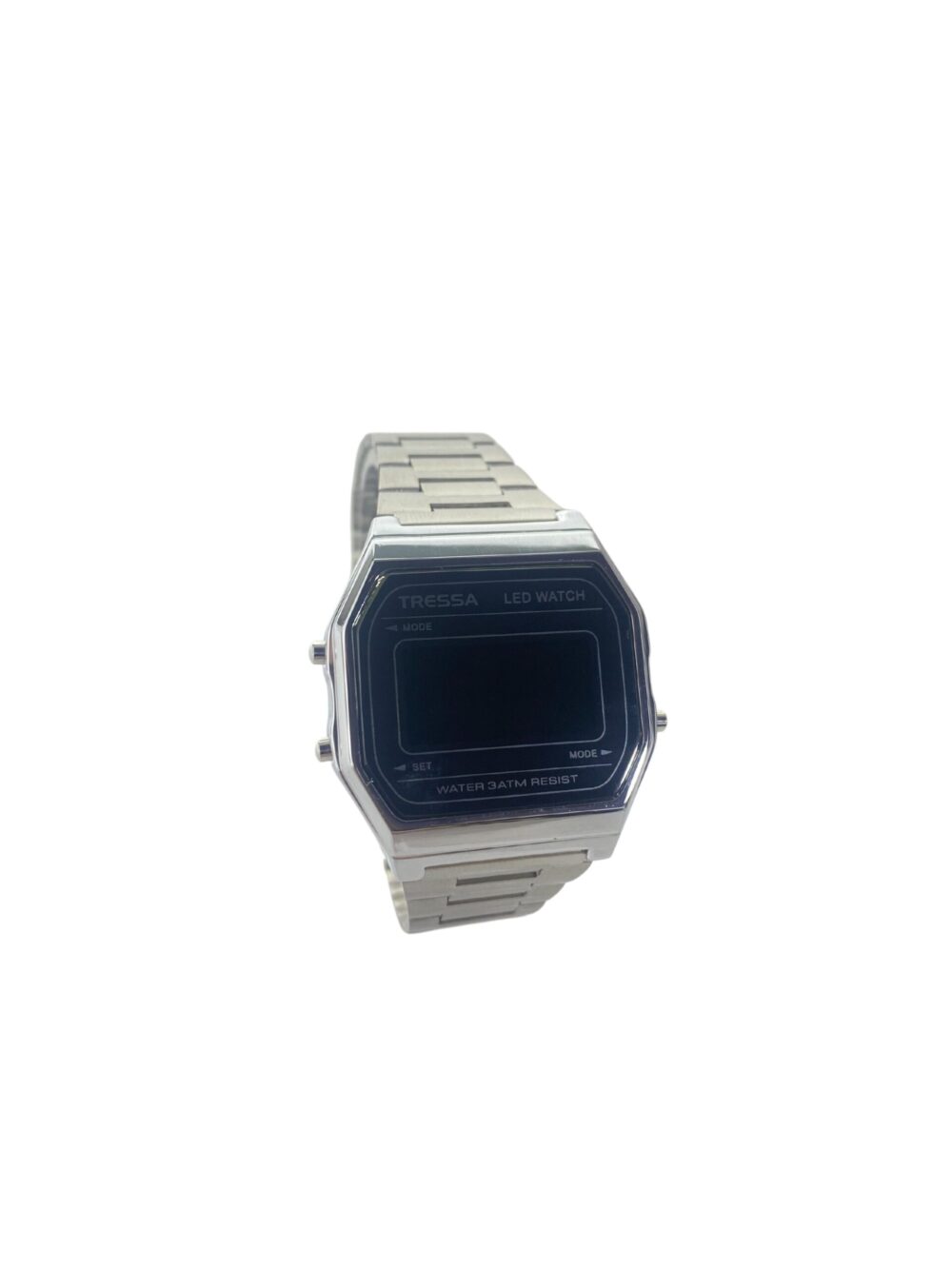 RELOJ TRESSA RETRO DIGITAL CON MALLA DE ACERO INOXIDABLE - Imagen 2