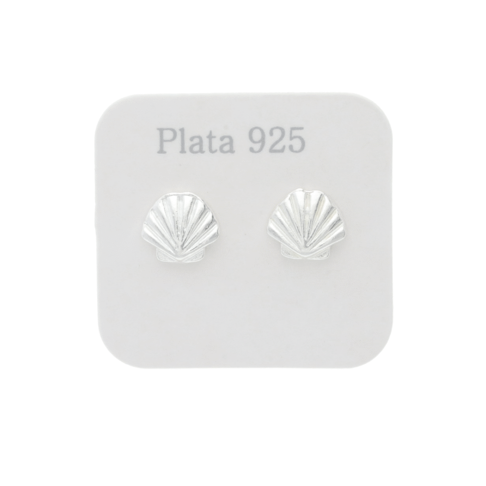 AROS PASANTE DE PLATA 925 ALMEJA-  AP25B3
