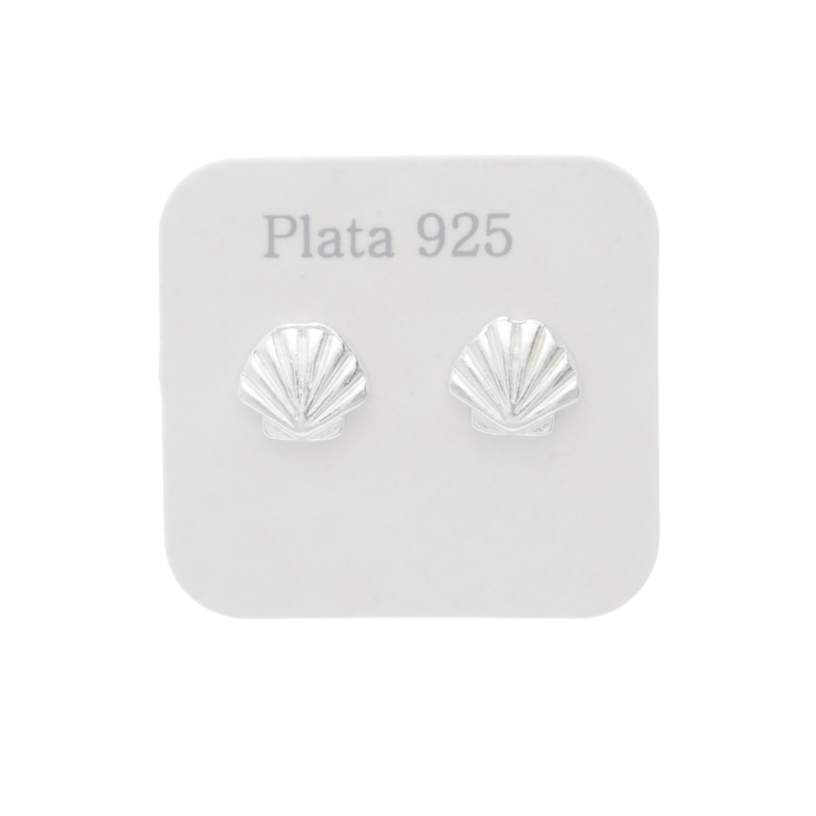 AROS PASANTE DE PLATA 925 ALMEJA-  AP25B3