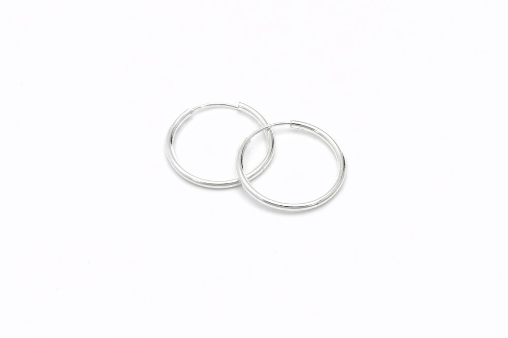 AROS DE PLATA 925 ARGOLLAS CHICA - ARC302A