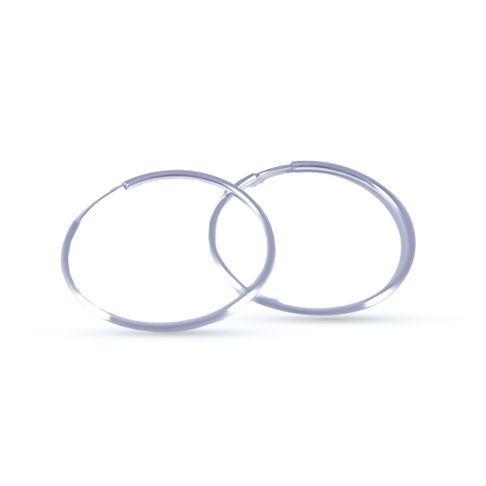 COMB75- COMBO DE AROS ARGOLLAS LISAS DE PLATA 925 POR 6 UNIDADES ( IMAGEN ILUSTRATIVA, PRODUCTOS SIN ELECCION SURTIDOS) - Imagen 4