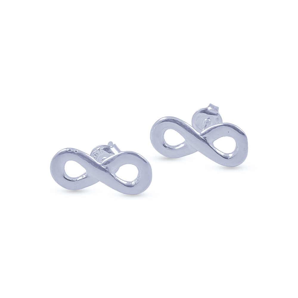 AROS DE PLATA 925 INFINITO LISO GRANDE-A583