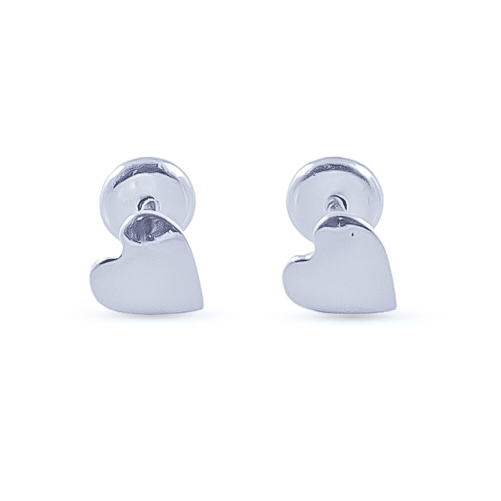 ABRIDORES PREMIUM DE PLATA 925 CORAZON -ABL208