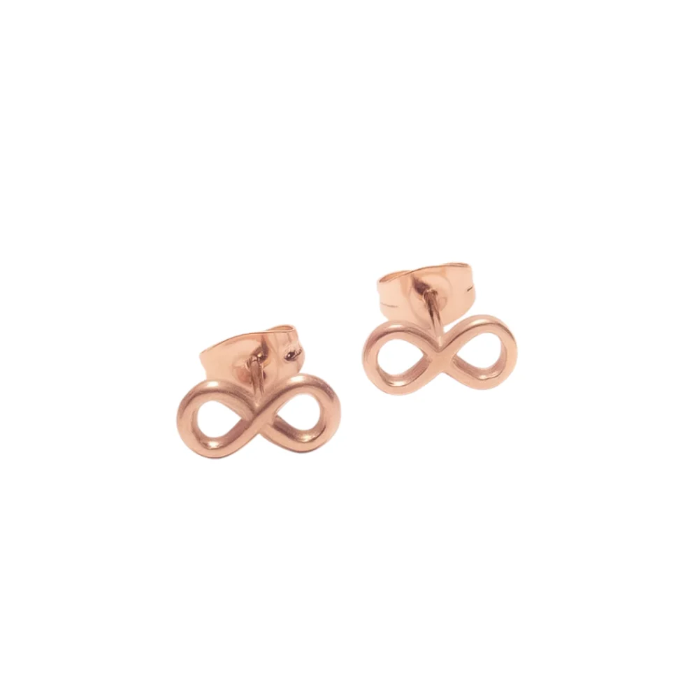 AROS PASANTES ACERO ROSE INFINITO - ACEA457