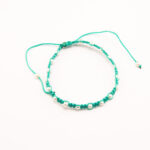 PULSERA MACRAME VERDE - Imagen 2