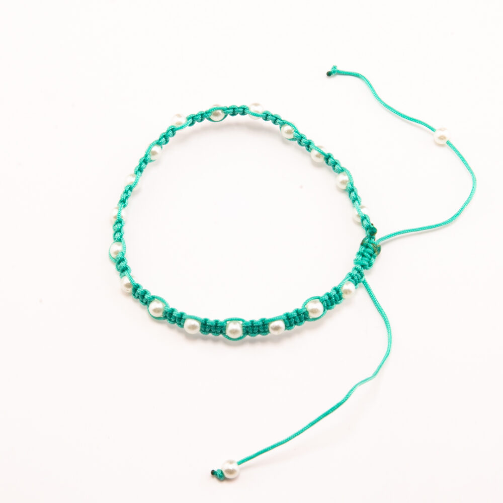 PULSERA MACRAME VERDE