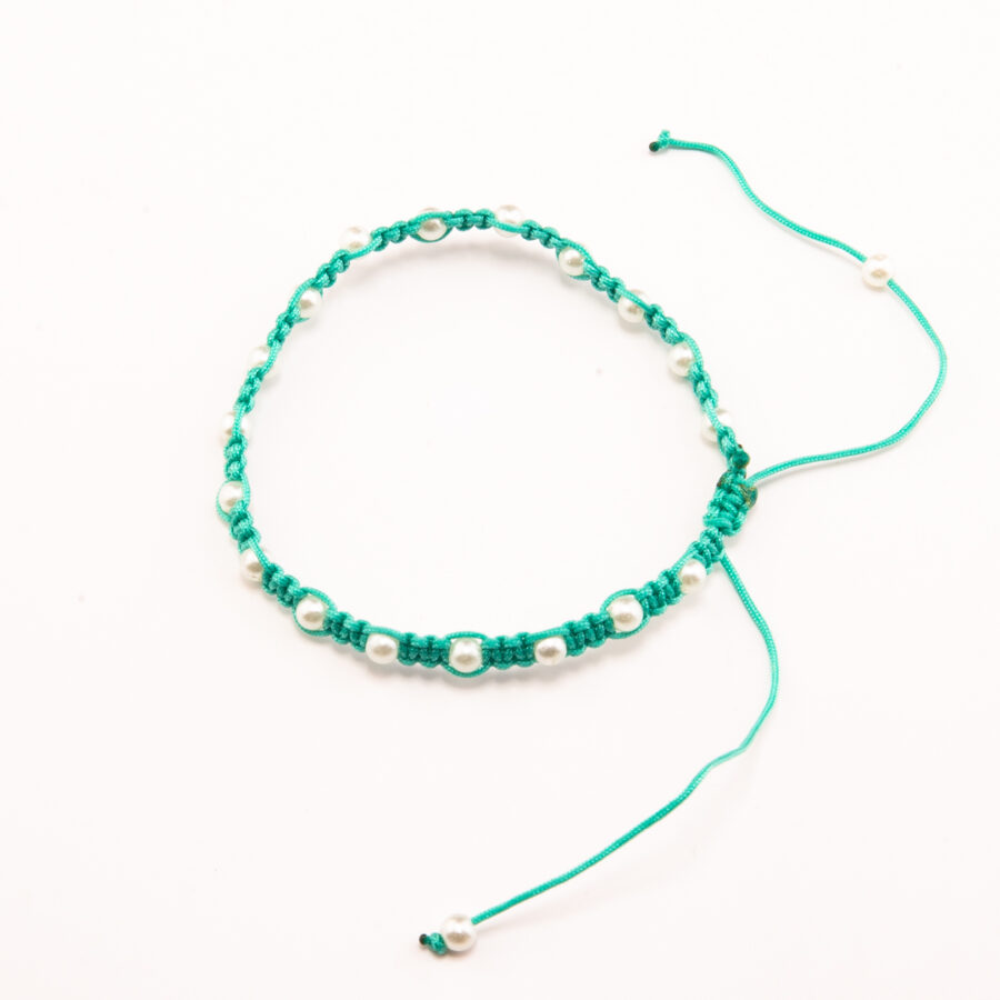 PULSERA MACRAME VERDE