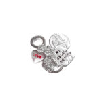 DIJE DE PLATA 925 PARA LA ABUELA - D925R - Imagen 2
