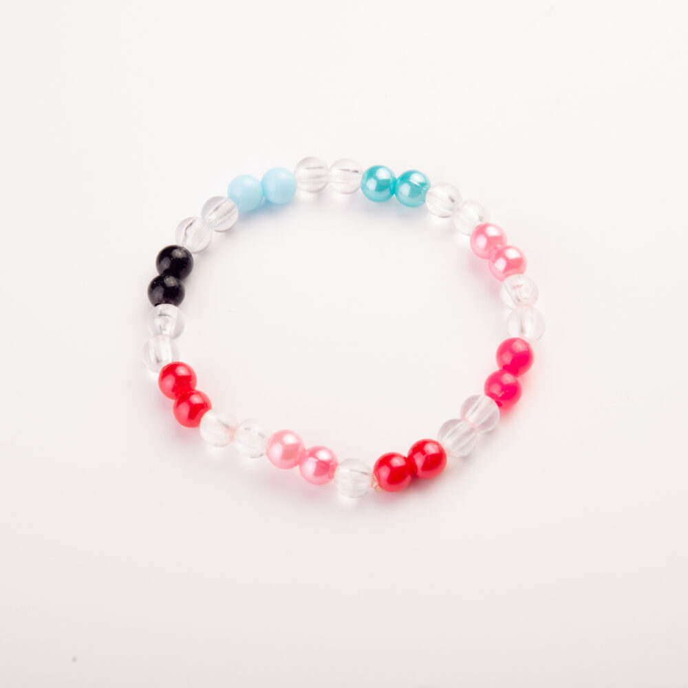PULSERA CON PERLITAS DE COLORES - BIJOU05