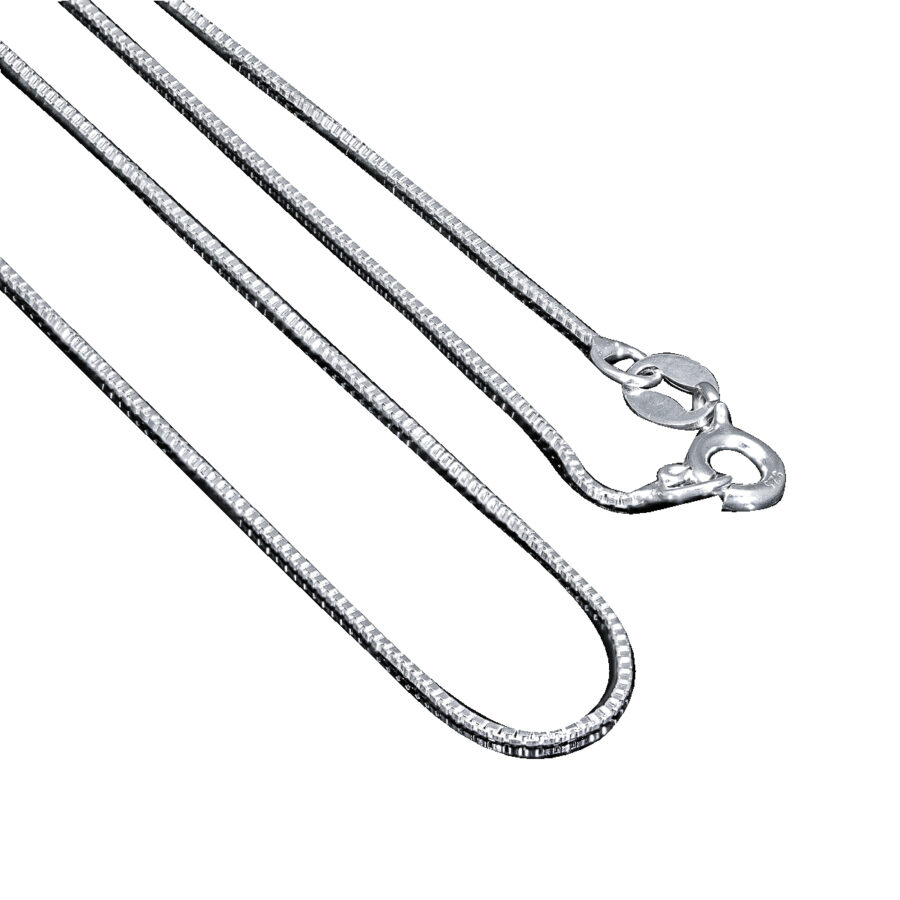 CADENA DE PLATA 925 VENECIANA 40CM - C102W