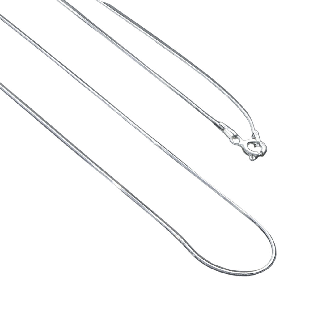 CADENA DE PLATA 925 COLA DE RATA SEMI RIGIDA - C82W