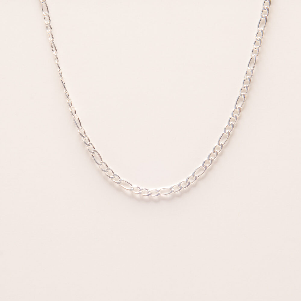 CADENA ACERO BLANCO ESLABON ITALIANO 45 CM - ACEC706