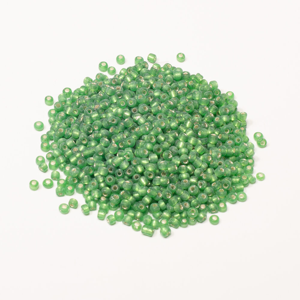 MOSTACILLAS VERDE CON BLANCO X 25 GRAMOS- MOS01-12