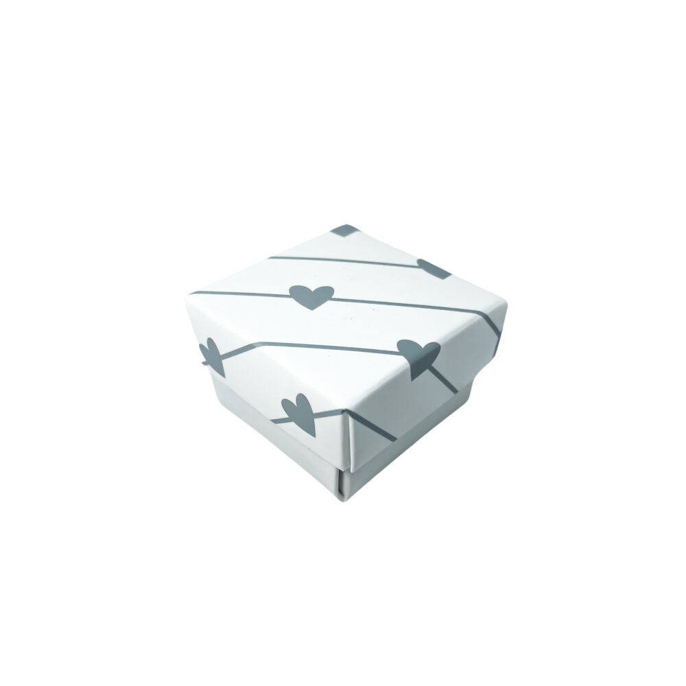 CAJ51- CAJA DE ANILLOS CORAZON - Imagen 2