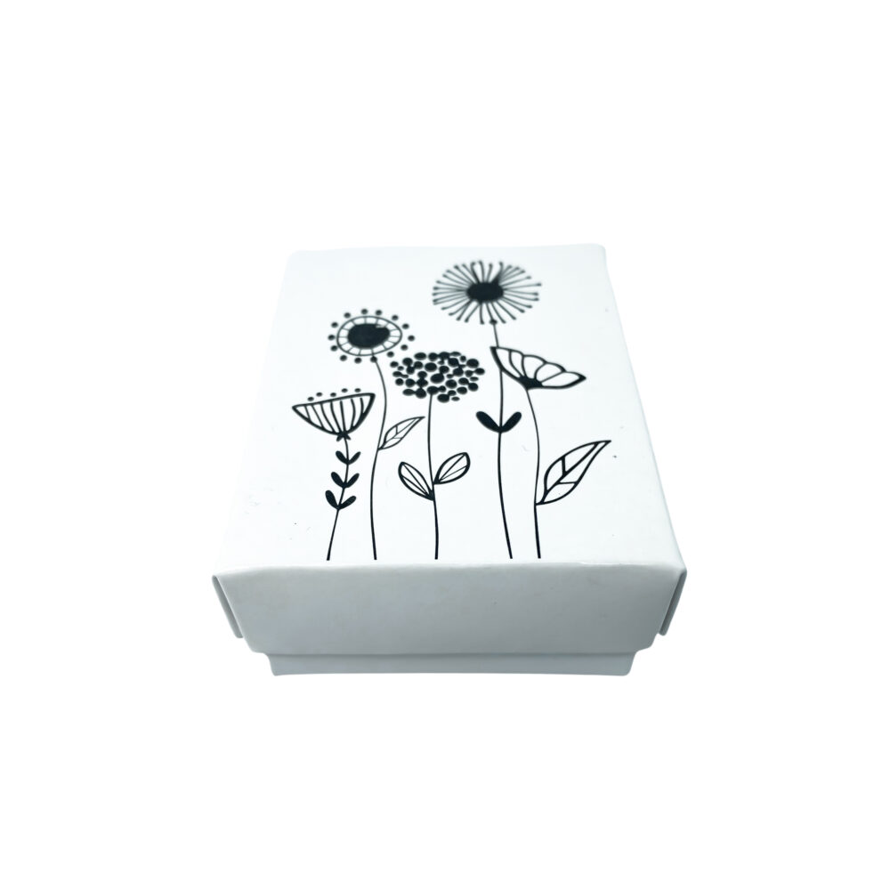 CAJ52 - CAJA DE ESCLAVA CON FLORES
