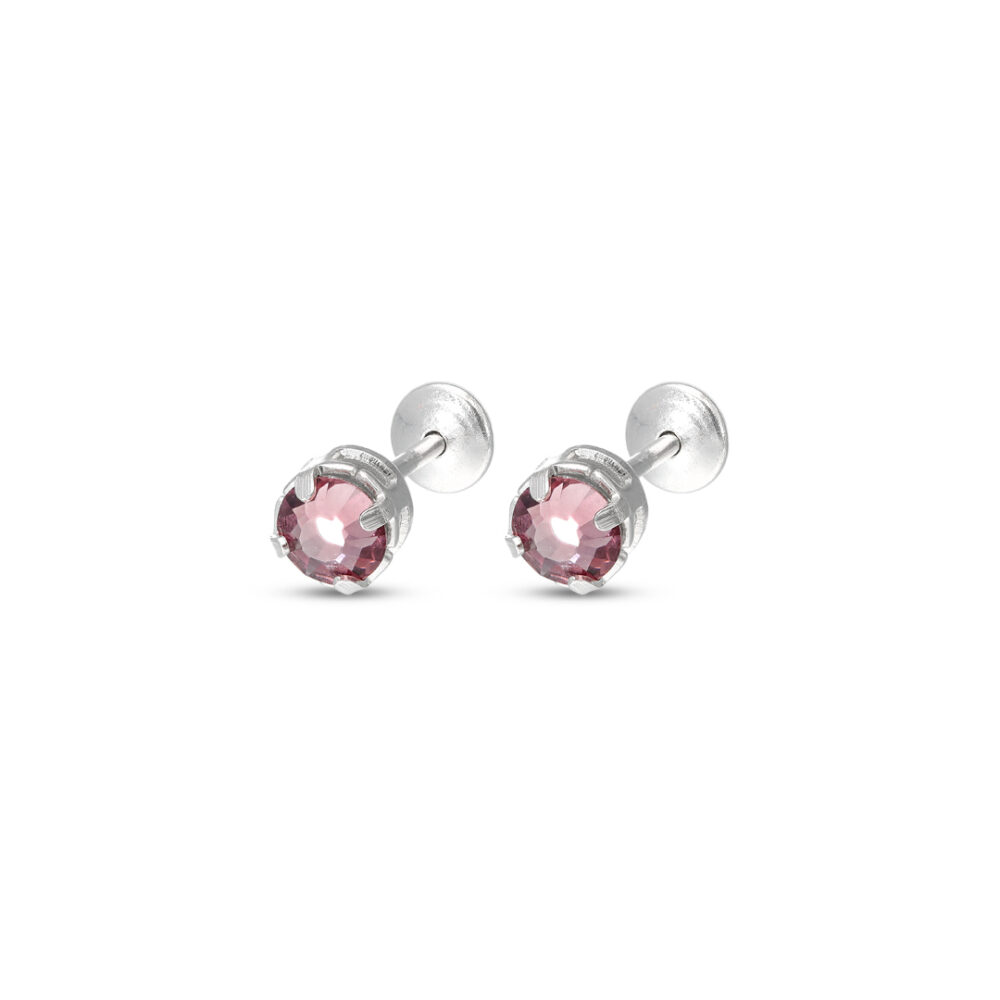 ABP53N-ABRIDOR DE PLATA 925 CUBIC ROSA ENGARZADO