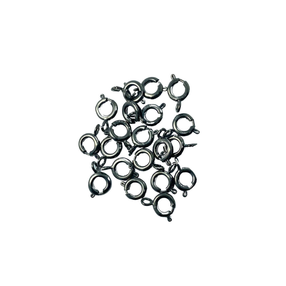 CIERR04- GANCHO RESORTE COLOR PELTRE X 10 GRAMOS