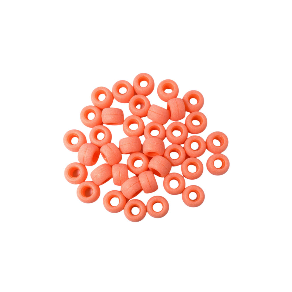 TRENP07 - CUENTA PLASTICA NARANJA X 10 GRAMOS