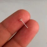 PIER11E9-PIERCING DE PLATA 925 CON CUBIC GRANDE - Imagen 2