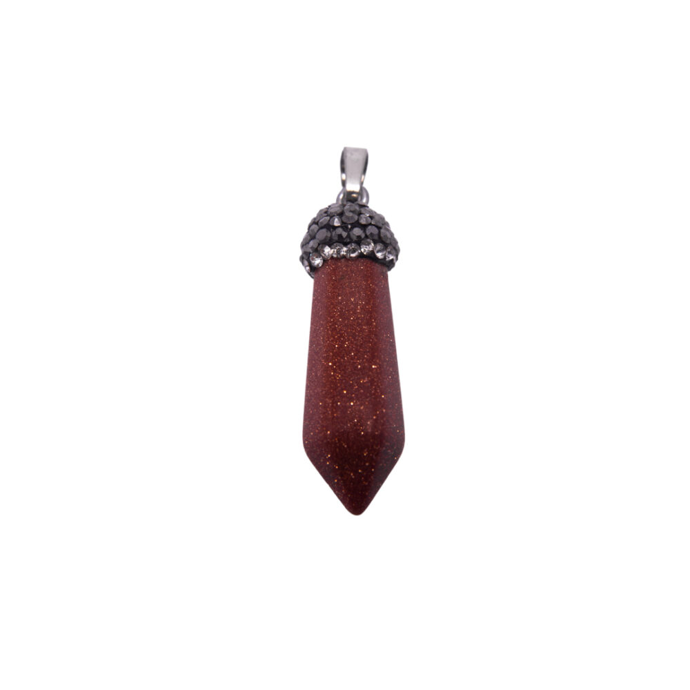 PIEDRA DEL SOL CON CAPUCHON DE STRASS- PIEDR30