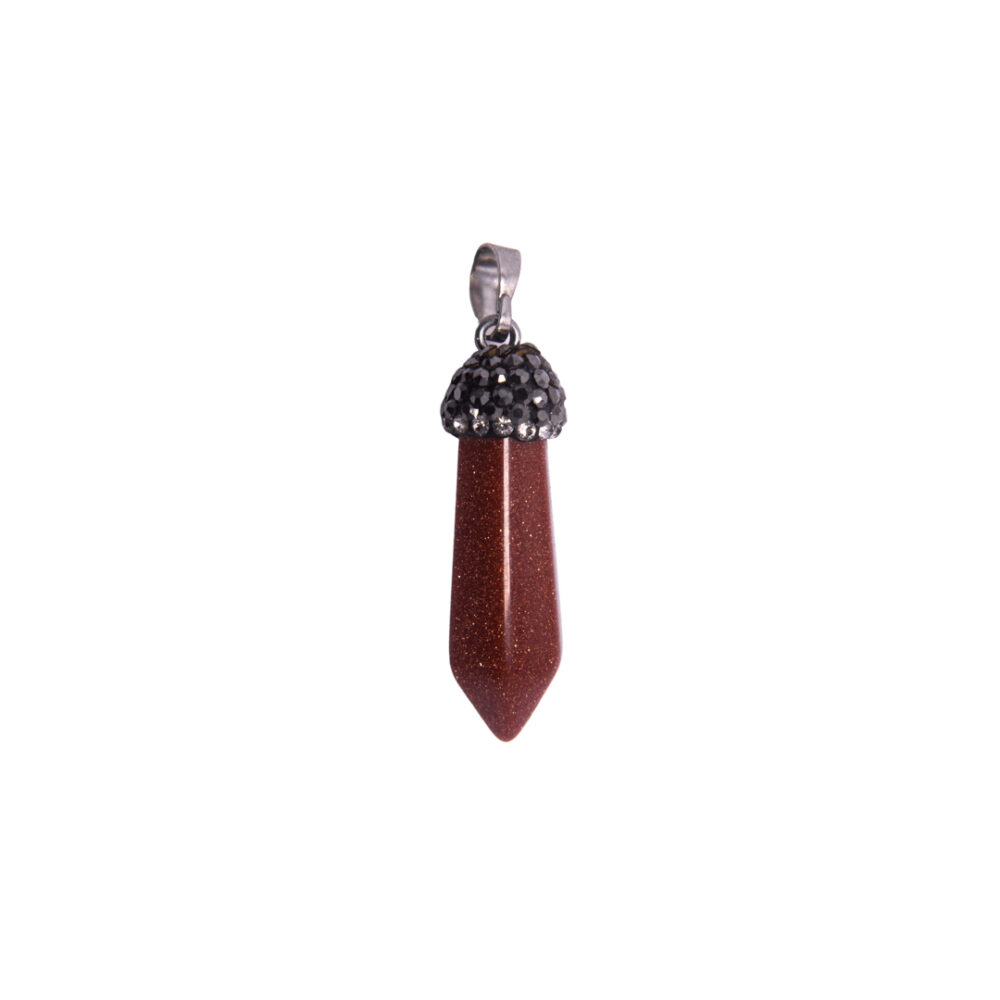 PIEDRA DEL SOL CON CAPUCHON DE STRASS- PIEDR30 - Imagen 2