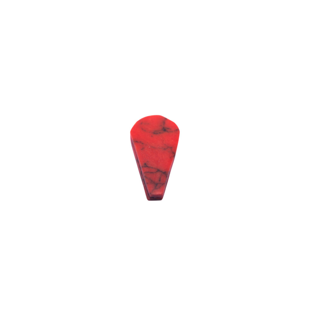 PIEDRA JASPE ROJO EN FORMA DE GOTA- PIEDR43 - Imagen 3