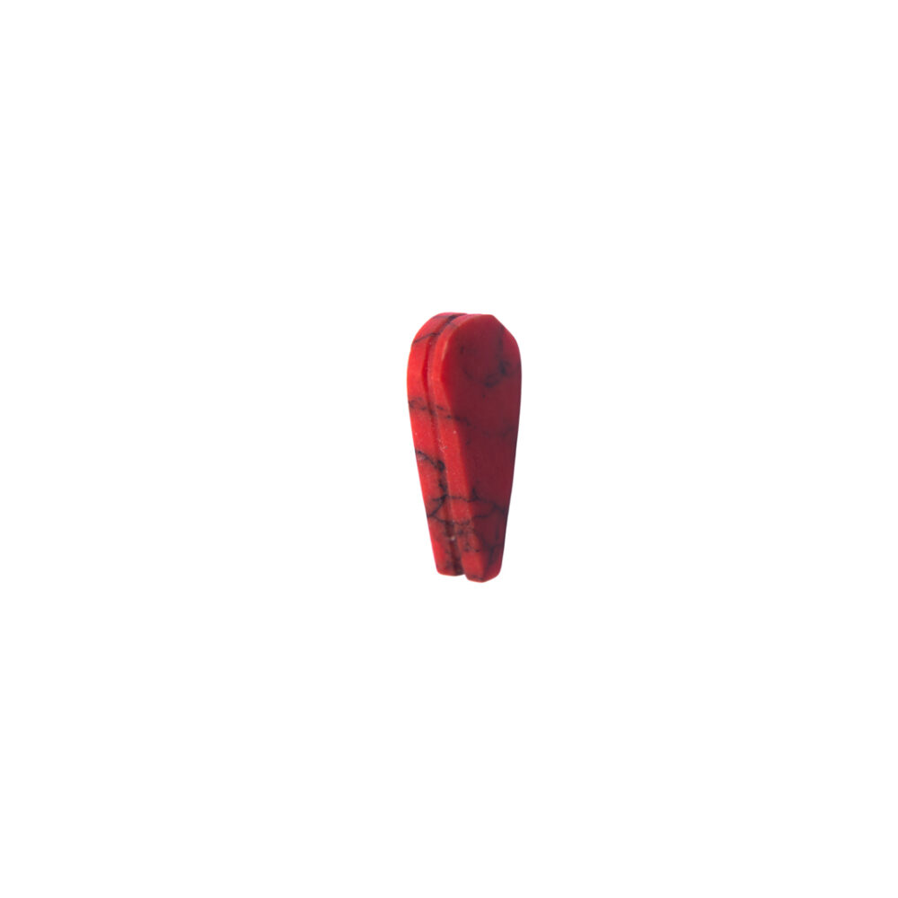 PIEDRA JASPE ROJO EN FORMA DE GOTA- PIEDR43 - Imagen 4