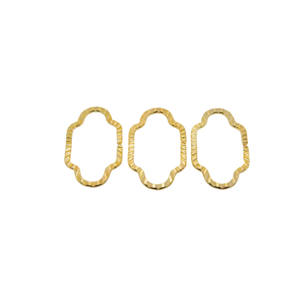 ARGOLLA DORADA CON FORMA X 10 GRAMOS- ARG04
