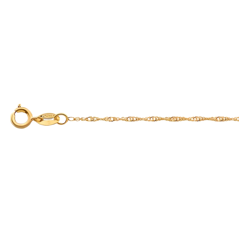 OR08- CADENA FINITA SINGAPUR ORO 18K