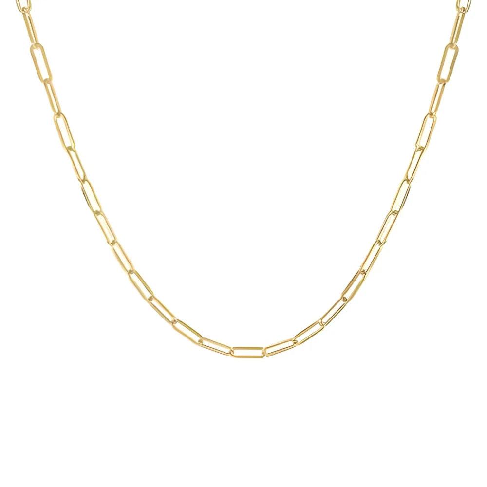 OR11- CADENA 50 CM FORCE MEDIANA ORO 18K