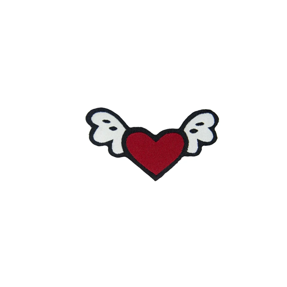 PARCHE TERMOADHESIVO CORAZON CON ALAS- 2010P