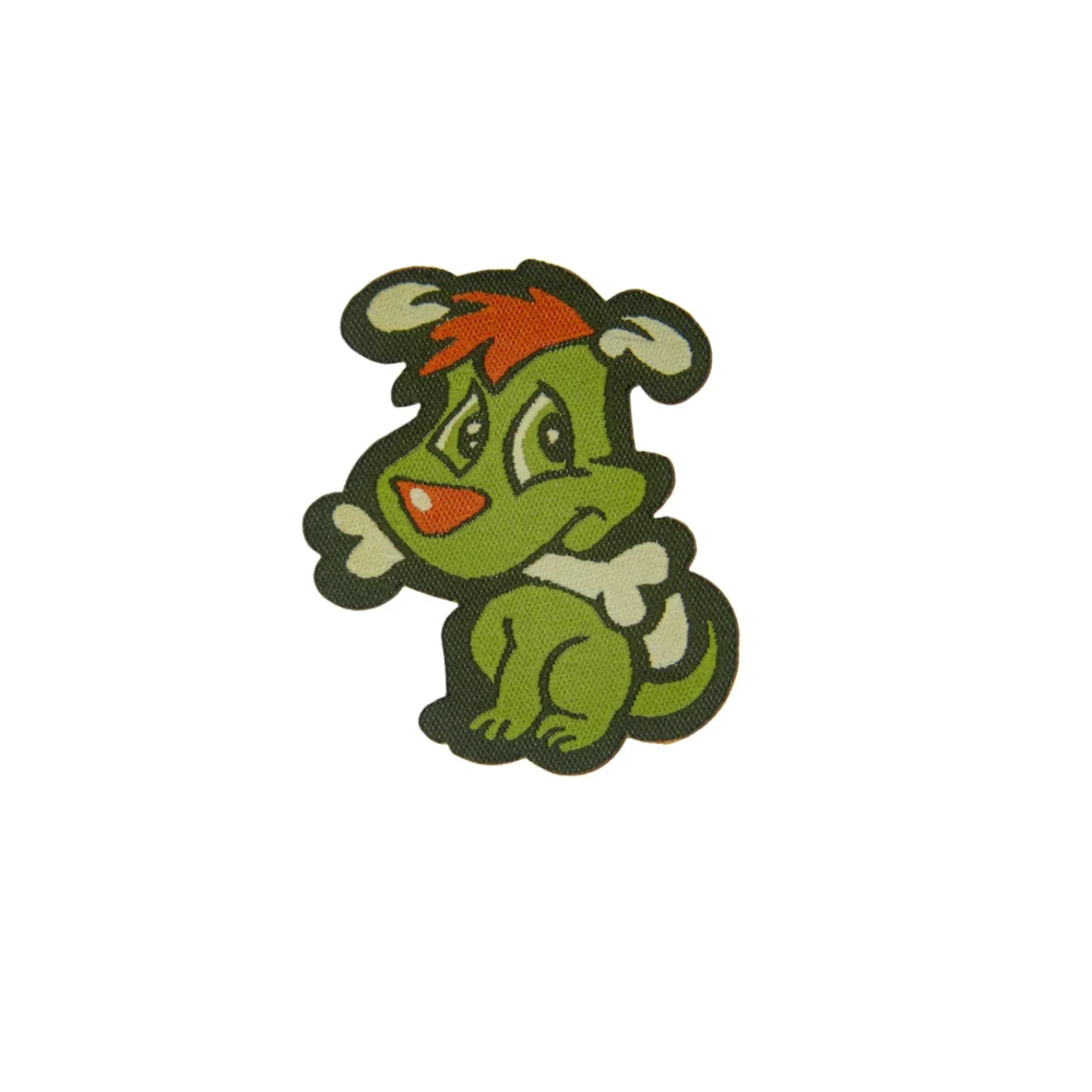 PARCHE TERMOADHESIVO PERRO VERDE- 270P