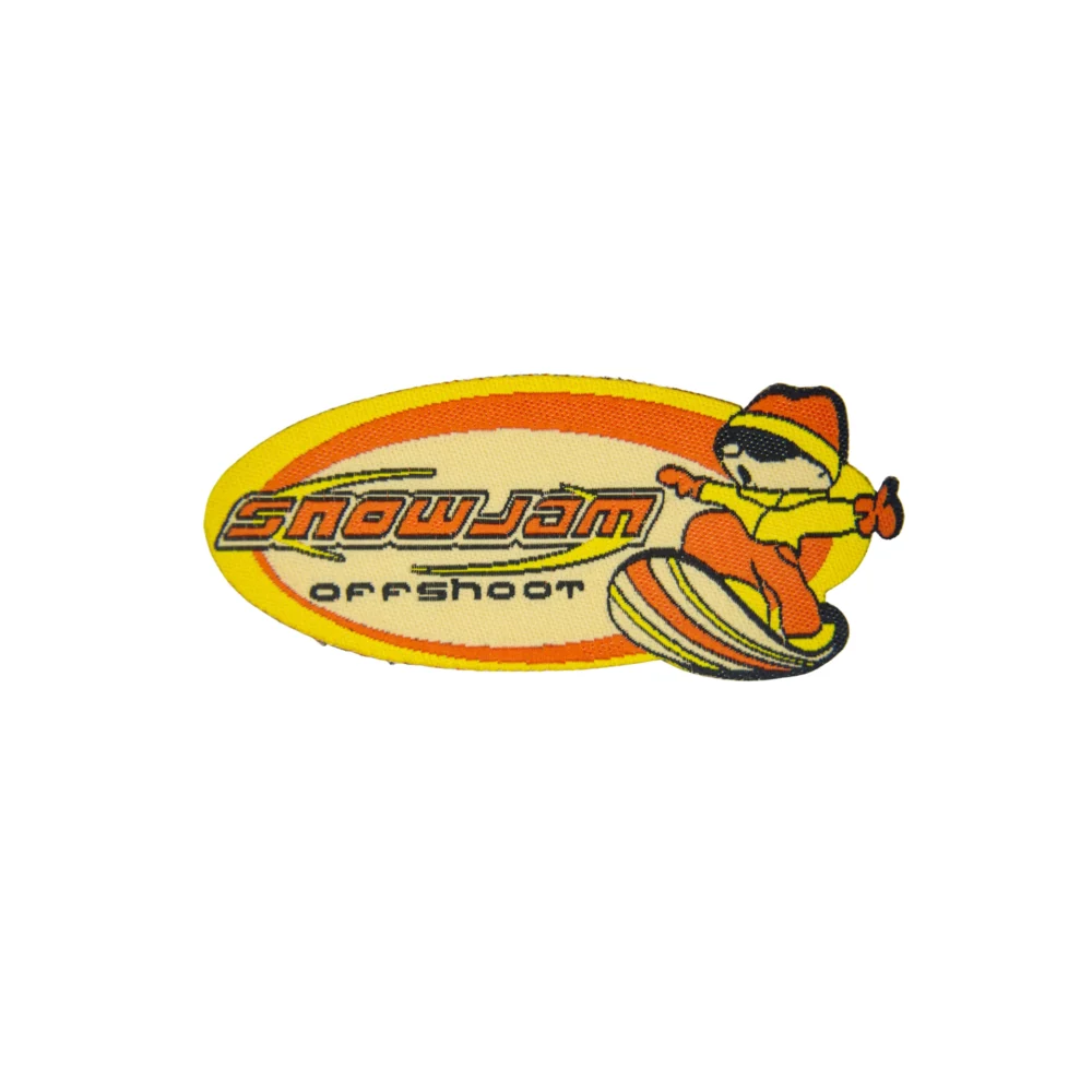PARCHE TERMOADHESIVO SNOWJAM OFFSHOT AMARILLO CON NARANJA- 30P